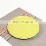 Matt Stoneware Plate With Different Color thumbnail-1