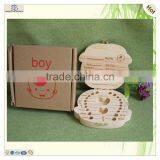 Wholesale Special Hot Stamped Wood Baby Teeth Box thumbnail-5