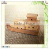 Wholesale Handmade Unfinished Kids Wooden Toy Tractor Car thumbnail-6