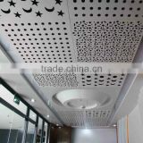 Architectural Laser Cuting Decorative Aluminum Perforated Ceiling Panel