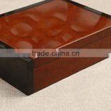 New Premium Natural Real Wood Custom Wooden Jewelry Boxes thumbnail-4