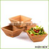 Extra Large Bamboo Salad Bowl /bamboo Serving Bowl Homex-BSCI thumbnail-1