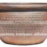 High Fired Stoneware Black-clay Planter thumbnail-1