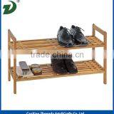 Walnut Wood Shoe Rack With Good Qality thumbnail-3