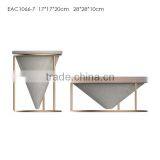 Balcony Pot Simple Style Concrete Plant Pot / Flower Pot thumbnail-4