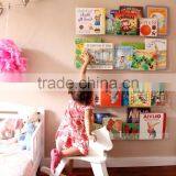China Facrory Acrylic Kindergarten Kids Movable Learning Bookshelf thumbnail-3