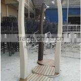 Outoor Garden Wicker Shower thumbnail-1