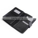 Mens Leather Travel Wallet Passport Holder Document Ticket ID Case thumbnail-2