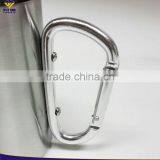 Stainless Steel Carabiner Coffee Mug With Laser Logo thumbnail-3