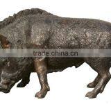 High Quality Violent Wild Bronze Pig Sculptures thumbnail-2