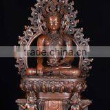 Antique Religious Metal Craft Tibetan Buddha Statue for Casting Technique thumbnail-2