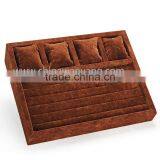 Fast Delivery Wooden Luxury Jewelry Ring Box thumbnail-3