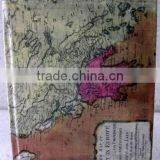 Handmade Embroidery Print Cover Leather Notebook thumbnail-1