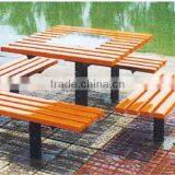 (HD-19502) Restaurant Table and Bench Picnic Table and Chairs thumbnail-5