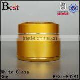 Luxury 20g 30g 50ml Aluminium Jar Blue Green Gold Color for Cosmetic Cream thumbnail-4