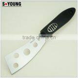 31033 Kitchen Gadget Kitchen Tool Strainer Cheese Knife Double Head Pizza Cutter thumbnail-3