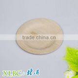 Natural Round Bamboo Leaf Plate thumbnail-1