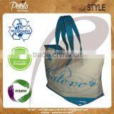 2016 Best Canvas Tote Bag With PU Handle thumbnail-1