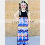 2017 Customized Plus Size Bohemian Maxi Dress for Mommy and me thumbnail-3