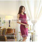 Slim Fit Office Ladies Formal Dress Sleeveless Dress thumbnail-3