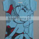 Latest Design Children Cotton T-shirts , Girls Premium Qualty Printed Cotton T-shirts thumbnail-4