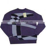 High Quality Plain Mens Clothing Manufacturer Man's Sweat Shirts Fashion Oversized Sweaters(BKNM020) thumbnail-1