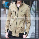 Hottest Wholesale Outdoor High Quality Men's Khaki Military Jacket
