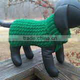 High Quality Cheap Turn Down Collar Handmade Dog Clothes Sweater thumbnail-1
