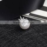 Zm53250a Wholesale Jewelry Pearl Stud Earrings White Pearl Stud Earrings thumbnail-4