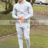 Drawstring Full Zip Hoody Tracksuit Tops Slim Fit Hoody thumbnail-1
