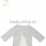 Girls Wool Knit Sweater,Cashmere Wool Knitted Sweater For Girls thumbnail-1