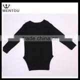 Wholesale Monogrammed Solid Color Baby Onesie thumbnail-2