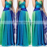 Manufacturer Best Selling Wholesale Long Sleeve Velvet Evening Long Dresses thumbnail-1
