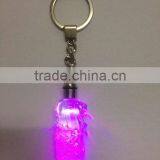Crystal Singapore Merlion Model With LED Keychain For Souvenirs Gifts KJJ-01 thumbnail-3