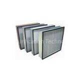 Glass Fiber H13 / H14 Deep Separator Pleated Hepa Filter With Low Initial Resistance thumbnail-1