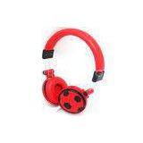 Wired Over Head Portable Stereo Headphones , Surround Sound DJ Headset thumbnail-1