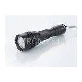 Strong Caving CREE Led Torch , Led Zoom Flashlight With Concave Mirror Reflector