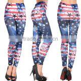 2014 New Women's European and American Models Pantyhose American Flag Leggings Fashion Leggings