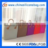 New arrival beach bag silicone tote bag for lady leather tote bag purse and handbag