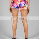 Trade Assurance Yihao 2015 Women Custom Sexy Hot Sports Printer Jogger Crossfit Pants Shorts thumbnail-2