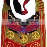 Hobo Cotton Sling Cross Body Messenger Shoulder Bag thumbnail-1