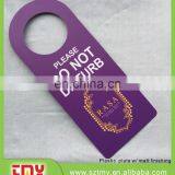 Custom Design Soft Pvc Door Hanger for Hotel thumbnail-3