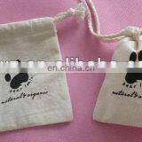 Small Drawstring Cotton Muslin Bags