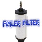 Replacement Vacuum Pump Exhaust Filter Cartridge SOGEVAC SV 40 B / SV 40 BI, 71421180 thumbnail-1