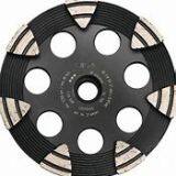 Diameter 6 Inch Diamond Grinding Cup Wheel For Concrete Terrazzo Stone