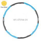 Custom 1Kg Hula Circle For Exercise 8 Section Detachable Professional Soft Fitness Hula Circle thumbnail-1
