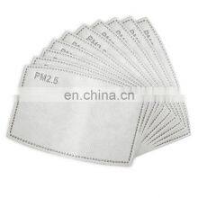 Child High Quality Replaceable 5 Layer Pm2.5 Anti Virus Bacteria Filter Anti Dust Activated Carbon Filters For Face Mask thumbnail-5