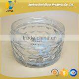 200ml Clear Glass Cream Jar With Black Lid thumbnail-2