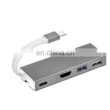 2019 Amazon 3.0 3.1 USB 4K Type c Hub For Macbook Adapter Type-c USB-C USB c HUB thumbnail-3