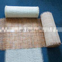 100% Natural Rattan Cane Webbing Woven Mesh Webbing Half Bleached thumbnail-4